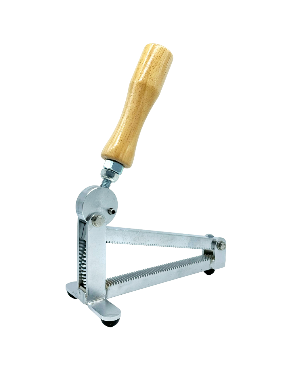 Robito Manual Nut Cracker assembled, white background