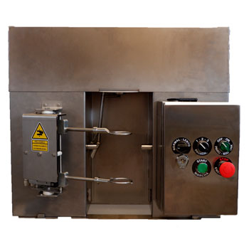Pelamatic industrial orange peeling machine original front view